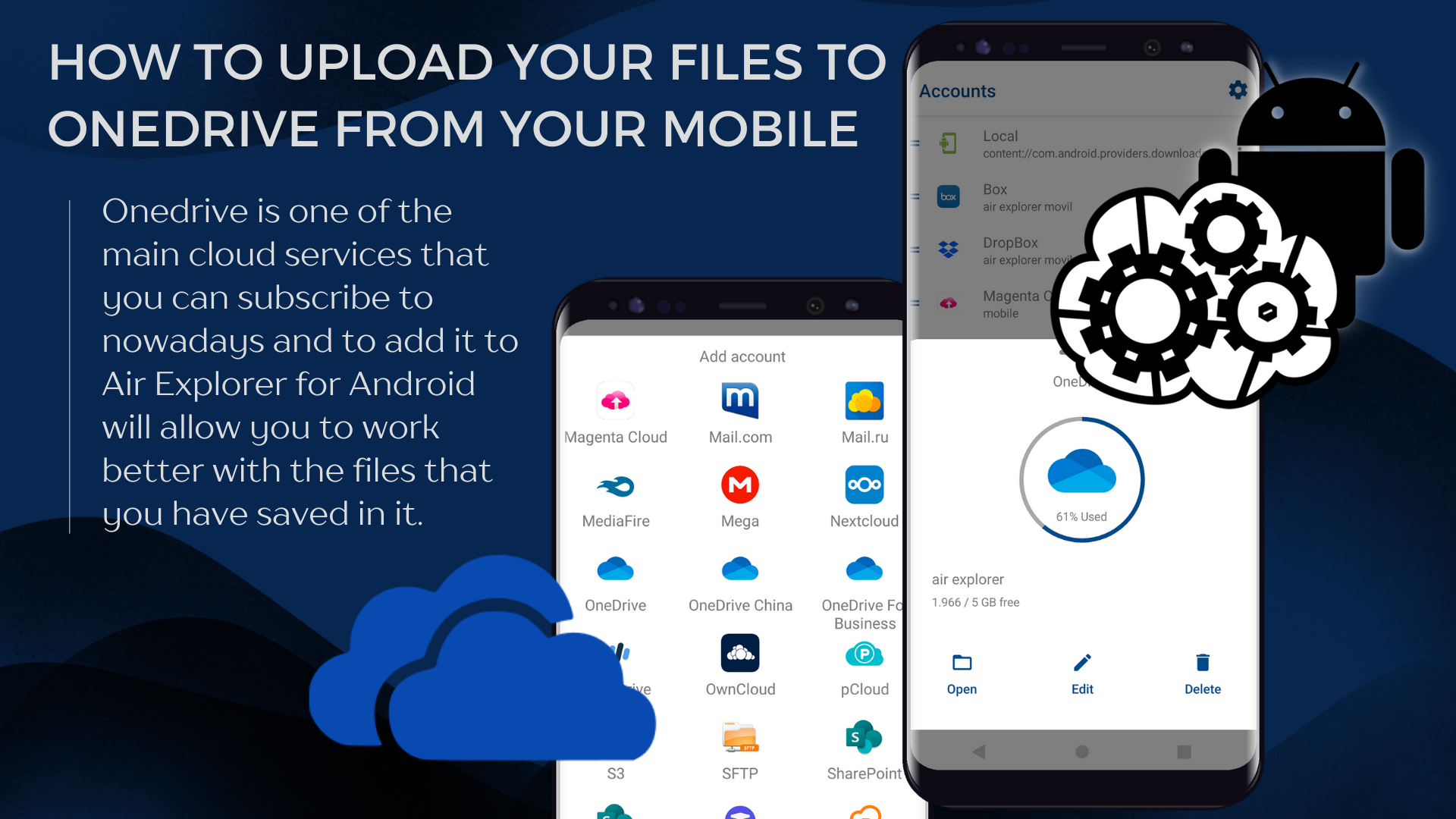 How to upload your files to OneDrive from your mobile