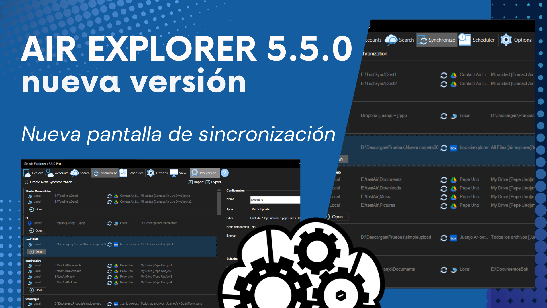 Air Explorer 5.5.0, nueva versión